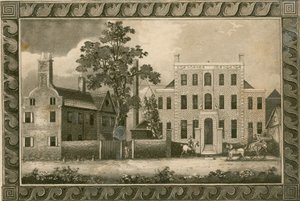 École de Putney, Londres; gravures datées de 1805 par W Harding et signées par le révérend William Carmalt - English School