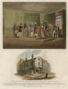 Cour de Pye Powder, Cloth Fair, West Smithfield - English School