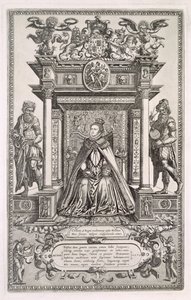 La reine Élisabeth Ire en tant que patronne de la géographie et de l