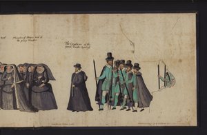 Procession funéraire de la reine Elizabeth I
