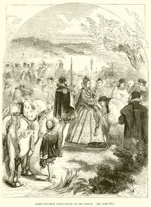 La reine Elizabeth reconnue par les évêques - English School