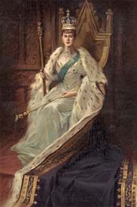Reine Mary, épouse du roi George V, de 
