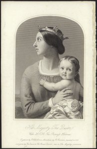 Reine Victoria et la princesse Helena