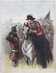 La reine Victoria distribuant la Croix de Victoria - English School