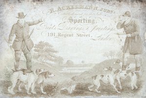 R Ackermann, Junior, 191 Regent Street, carte de visite