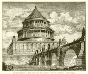 Reconstruction du mausolée d