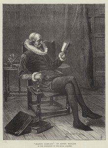 Lecture de Rabelais (gravure) - English School