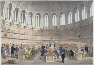 Salle de lecture au British Museum, Londres - English School