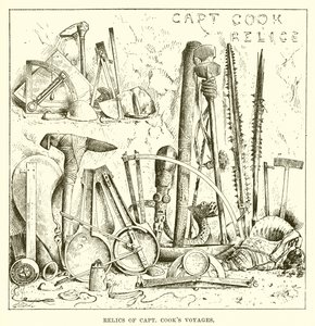 Reliques des voyages du capitaine Cook