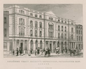 Dépôt de la Société des traités religieux, Paternoster Row, Londres - English School