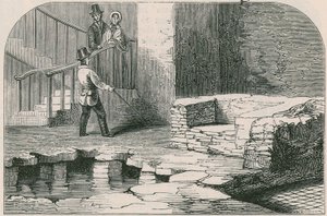 Vestiges de maison romaine, Coal Exchange - English School