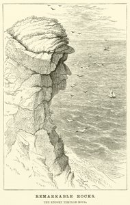 Rochers Remarquables, le Rocher du Chevalier Templier