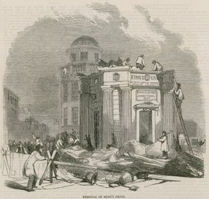 Démolition de Kings Cross, Londres - English School