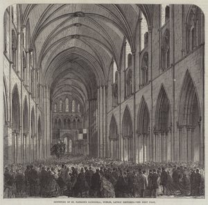 Réouverture de la cathédrale Saint-Patrick, Dublin, récemment restaurée - English School