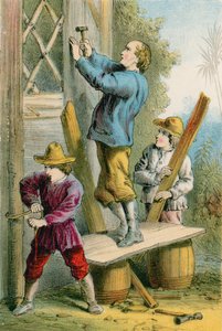Réparation du nid de faucon - English School