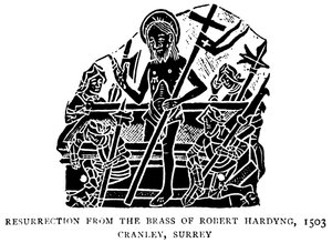 La résurrection sous la plume de Robert Hardyng - English School