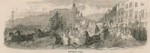 Retour à la maison après Epsom : Kennington Turnpike - English School