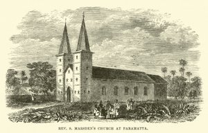 Église du révérend S. Marsden à Paramatta - English School