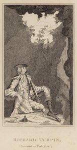 Richard Turpin, exécuté à York en 1739 - English School