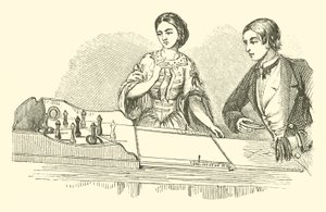 Ringolette, ou Quoits de salon (gravure) - English School