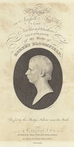 Robert Bloomfield, poète, portrait (gravure)