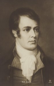 Robert Burns (1759-1796), poète et parolier écossais - English School