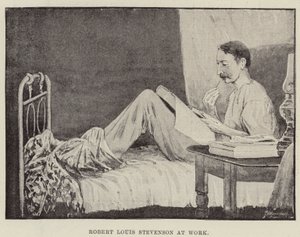 Robert Louis Stevenson au travail - English School
