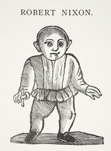 Robert Nixon, illustration de Chap-books du XVIIIe siècle par John Ashton, pub. 1882