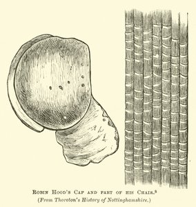 Chapeau de Robin des Bois et une partie de sa chaise - English School