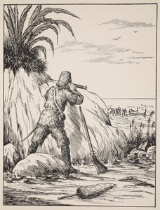 Robinson Crusoé, illustration de L