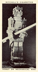 Robot ou homme mécanique (lithographie)