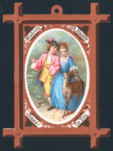 Couple romantique avec un cerf - English School