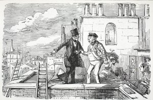 Toits, illustration de Punch