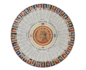 Rondel montrant les monarques d