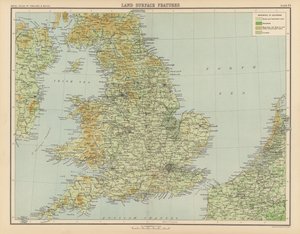Atlas Royal, vers 1900 : Caractéristiques de la surface terrestre
