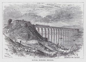 Pont Royal Border (gravure) - English School