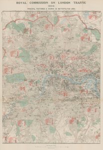 Commission royale du trafic de Londres, 1904; Principales usines et travaux dans la région métropolitaine - English School