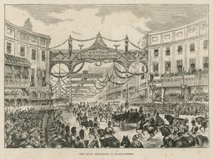 Procession royale dans Regent Street - English School