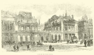 Ruines du Palais Royal, mai 1871