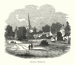 Ryton, Durham (gravure) - English School
