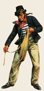 Marin avec une corde