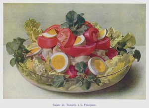 Salade de tomates à la française - English School