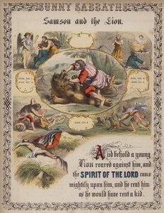 Samson et le lion - English School