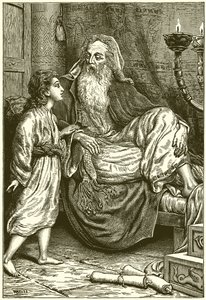Samuel venant à Éli - English School