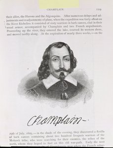 Samuel de Champlain, illustration du Volume IV de 