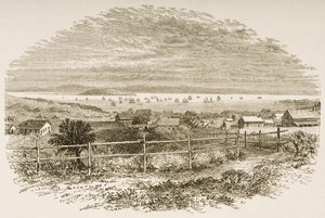 San Francisco en 1849, tiré de 