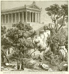 Sanctuaire de Poséidon à Calauria (lieu de mort de Démosthène) - English School