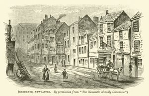 Sandgate, Newcastle (gravure) - English School