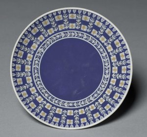 Soucoupe, fabriquée par la Manufacture Wedgwood, c.1784