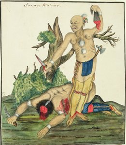 Guerrier sauvage, c.1800